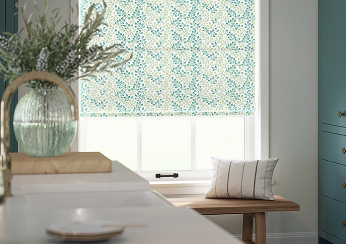 Fitzrovia Print, Nature - Twist&Fit Roman Blind - Image 5